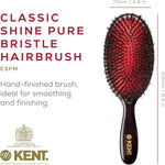 Kent medium cushioned hair brush side profile