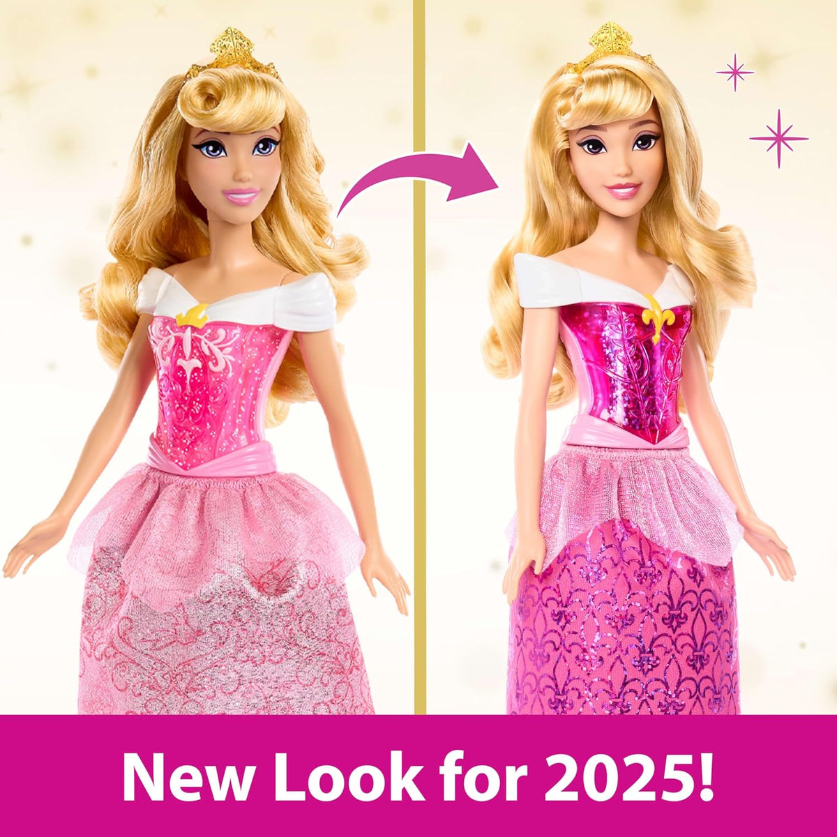Mattel Disney Princess Aurora Fashion Doll in Signature Look - Image 3