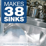Dawn dish detergent back label with usage instructions