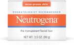 Neutrogena Original Amber Bar Facial Cleansing Bar with Glycerin, Clean-Rinsing, Transparent Face Soap, Free of Harsh Detergents, & Dyes, 3.5 oz - Image 14
