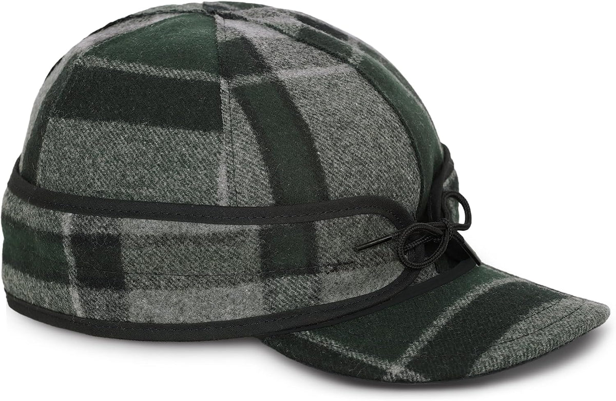 Stormy Kromer The Original Cap | Wool Blend Hat, Warm Winter Outdoor Cap with Flannel Lining, Earflaps, for Men and Women - Image 10