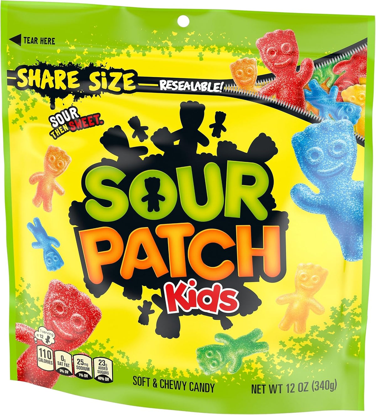 Sour Patch Kids, Soft and Chewy Gummy Candy, Share Size, 12 Ounce - Image 13