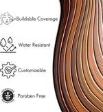 Cinema Secrets Ultimate Foundation texture swatch on skin