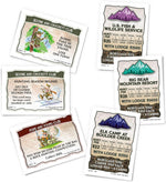 Late For The Sky Hunting-Opoly Board Game folding board layout