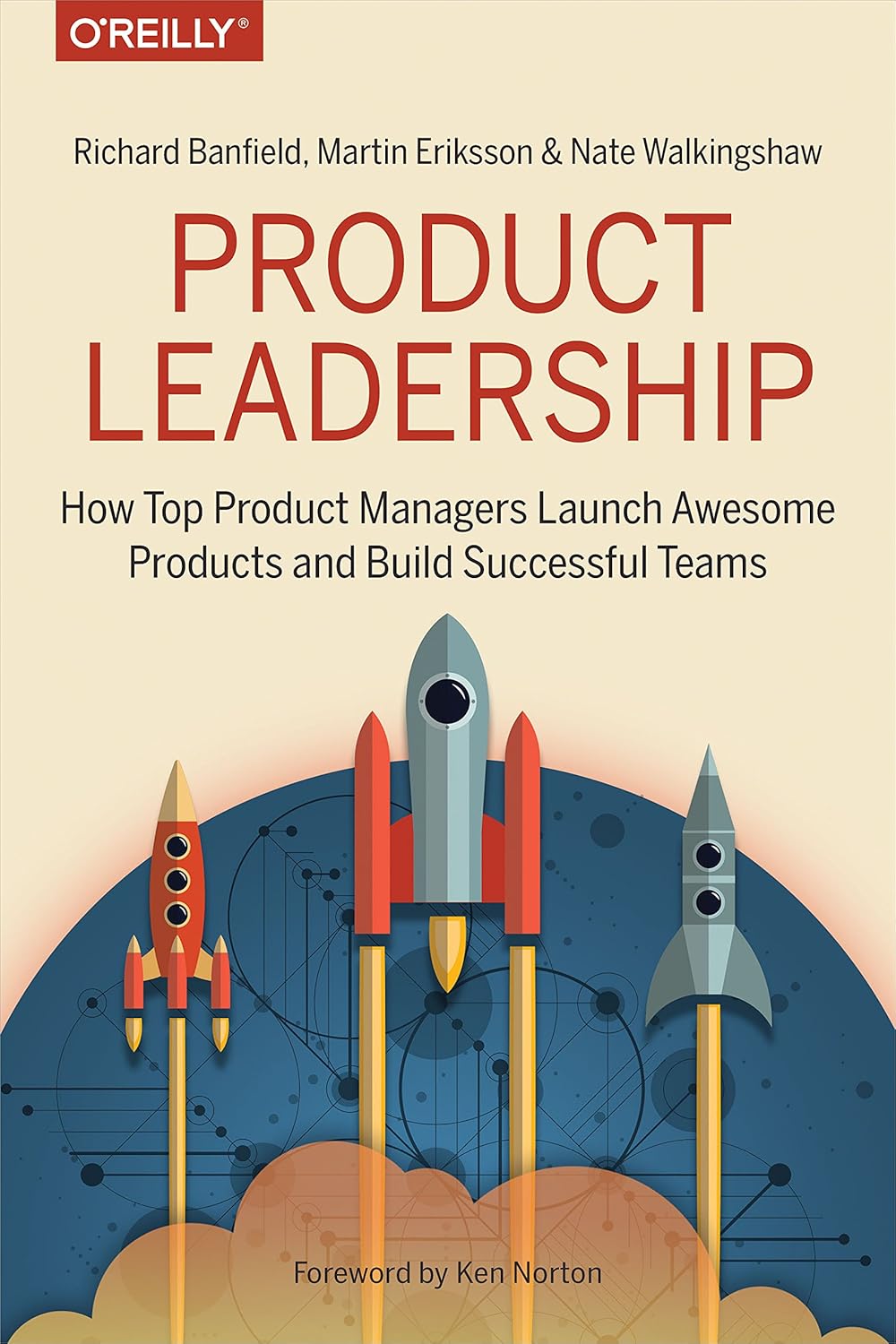 O'Reilly Media Product Leadership book front view authentic product management guide.
