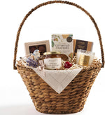 Best Choice Products 20 inch decorative basket overhead perspective