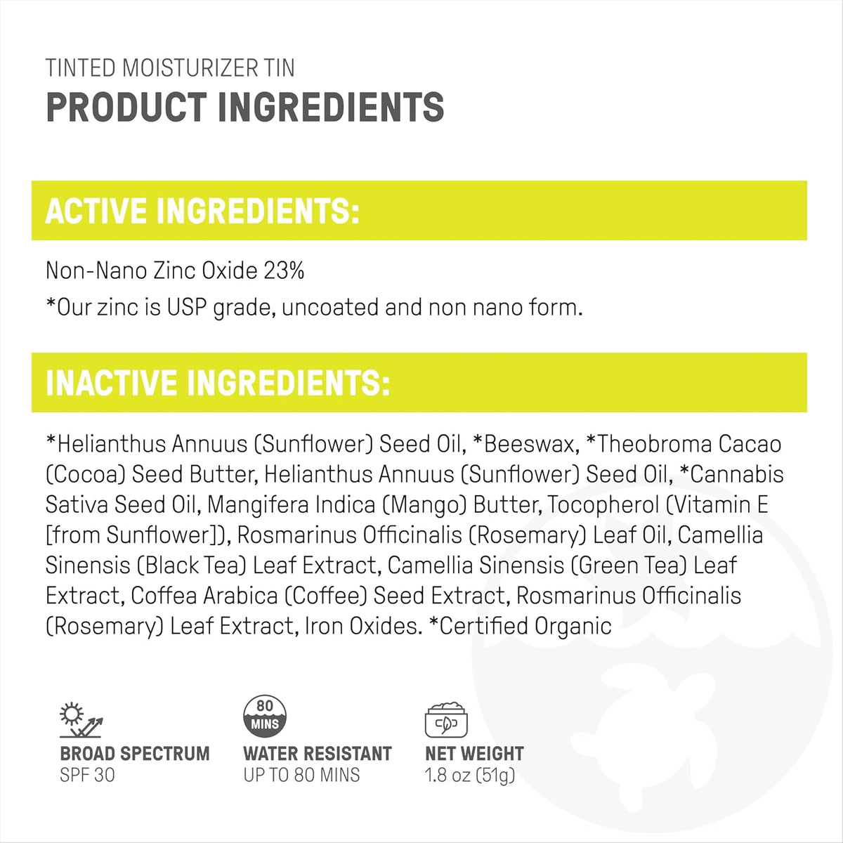 Raw Elements non-nano zinc oxide sunscreen side profile