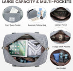 LOVEVOOK travel bag open interior showing spacious main compartment