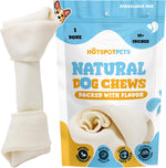 Hotspot Pets Large Rawhide Dog Chew Bone front packaging view premium pet treats