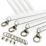 OooWow 36 inch acrylic curtain pull wand front view