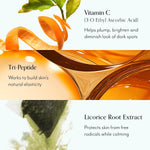 Texture of Bliss Vitamin C moisturizer and serum duo