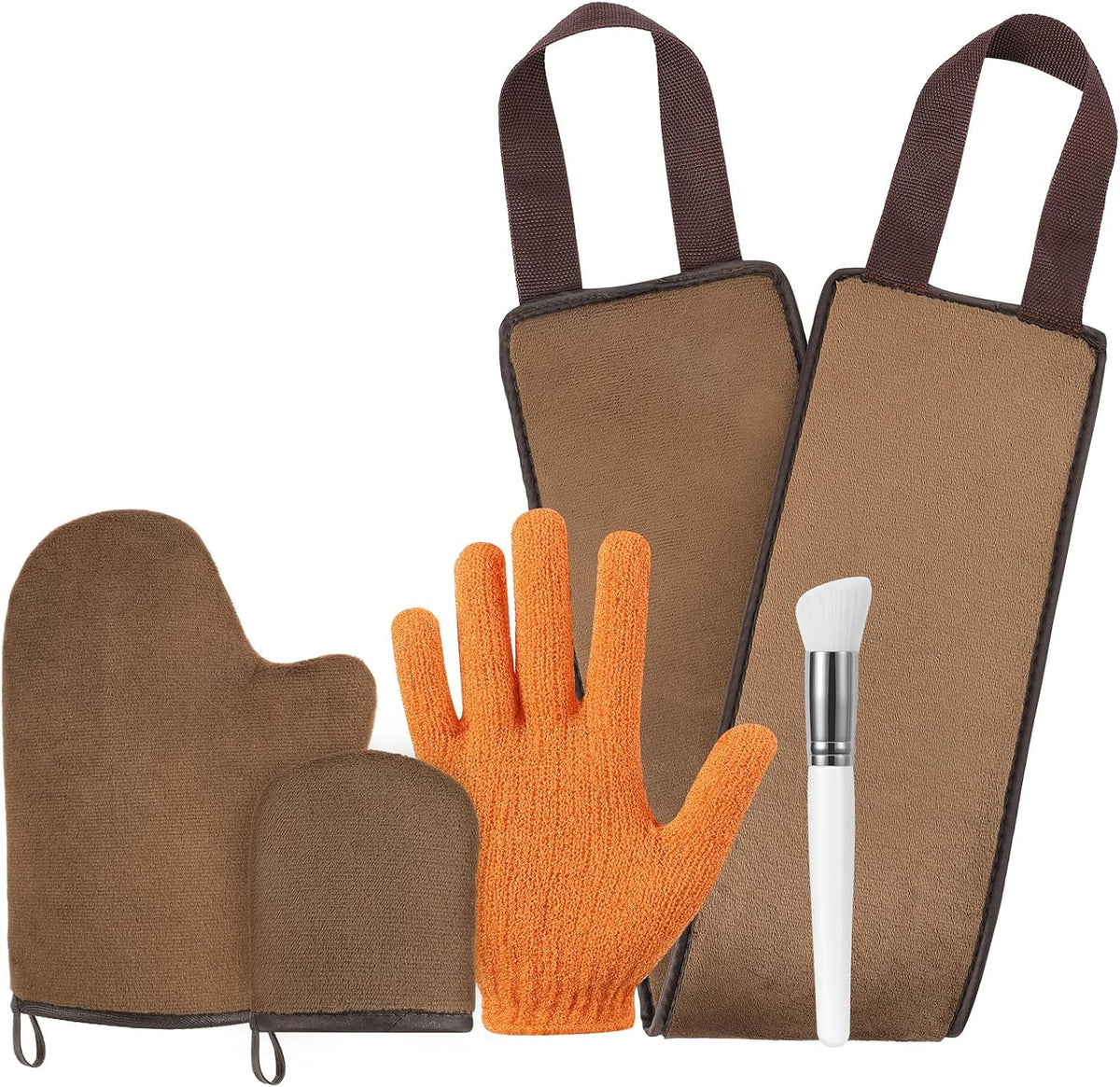 Luxspire self tanning mitt kit front view