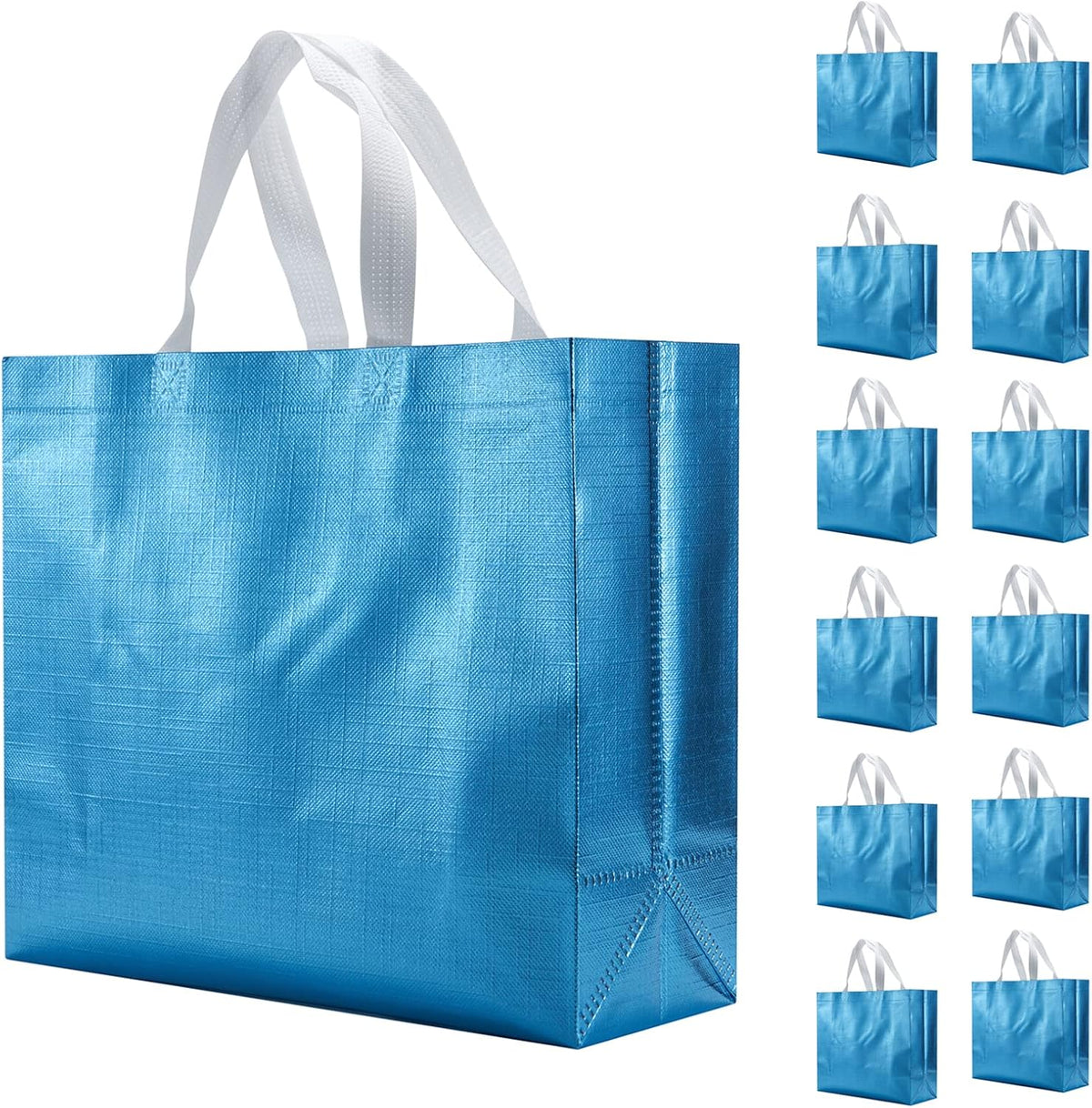 LOOKSGO non-woven fabric gift bag folded stack view