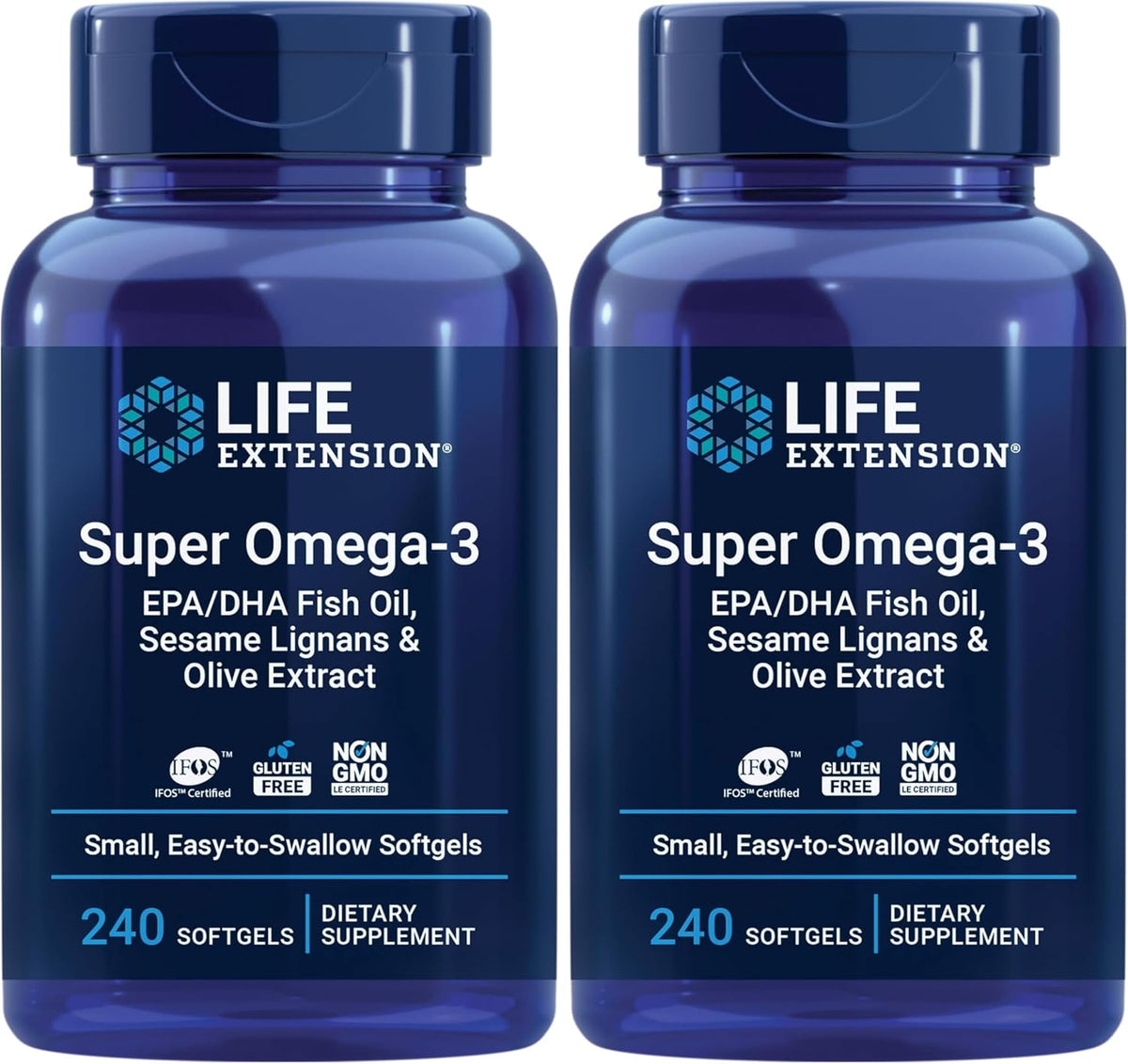 Life Extension Super Omega-3 EPA/DHA Fish Oil, Sesame Lignans & Olive Extract - Heart Health, Brain Health, Inflammation Health Support, Cholesterol Health Support, Gluten-Free, Non-GMO, 60 Softgels - Image 11