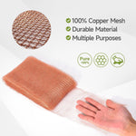 Witvalism 4in x 30ft pure copper wool roll close up texture