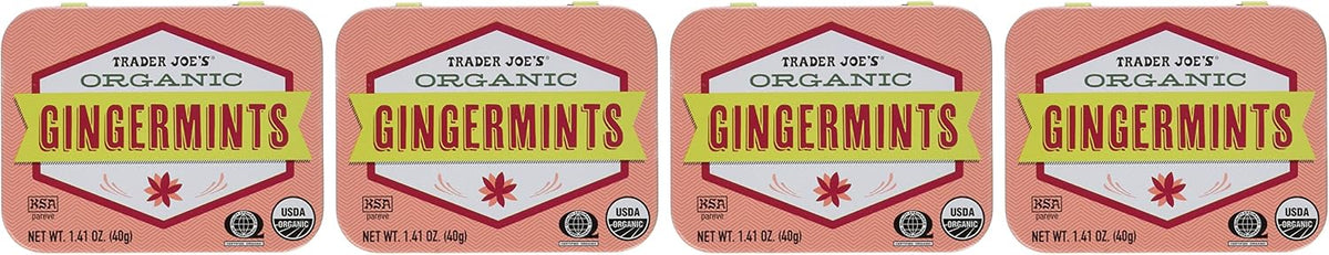Imported USA organic ginger candy pastilles for natural digestion support