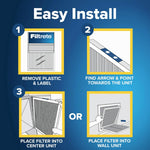 Filtrete 4-pack air filter bundle box