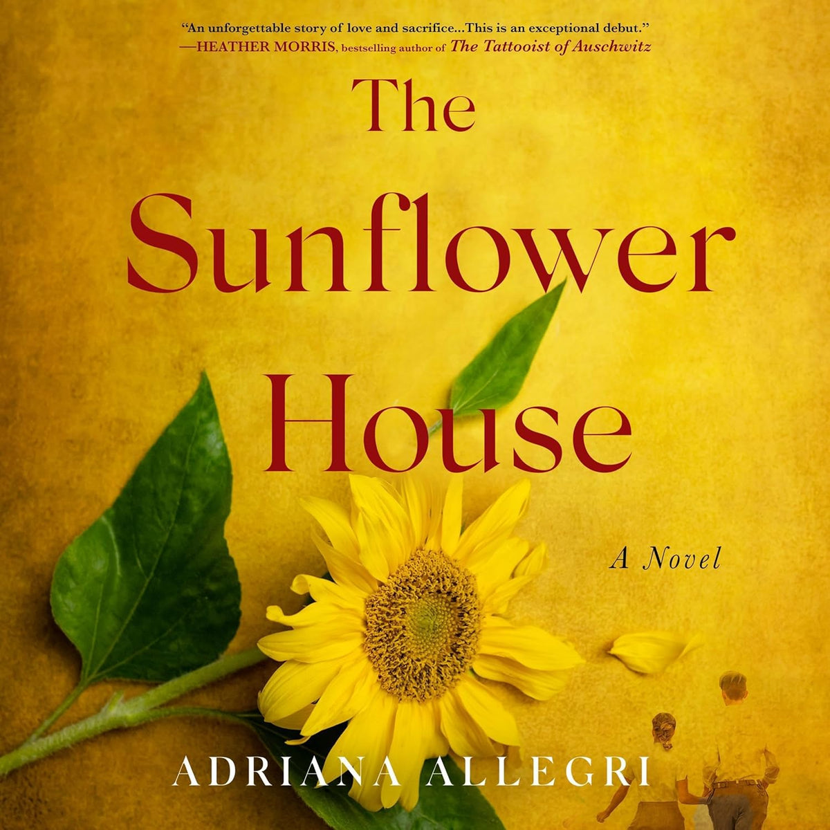 Adriana Allegri The Sunflower House Novel Hardcover Front View