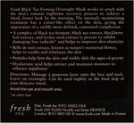 Fresh Black Tea Firming Overnight Mask side profile packaging