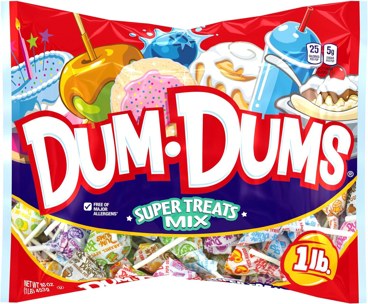 Dum Dums Original Mix 400 ct. Bag - All-Time Classic Flavors, Assorted Suckers in Bulk Candy Bag - Individually Wrapped Lollipops for Any Occasion - Image 15
