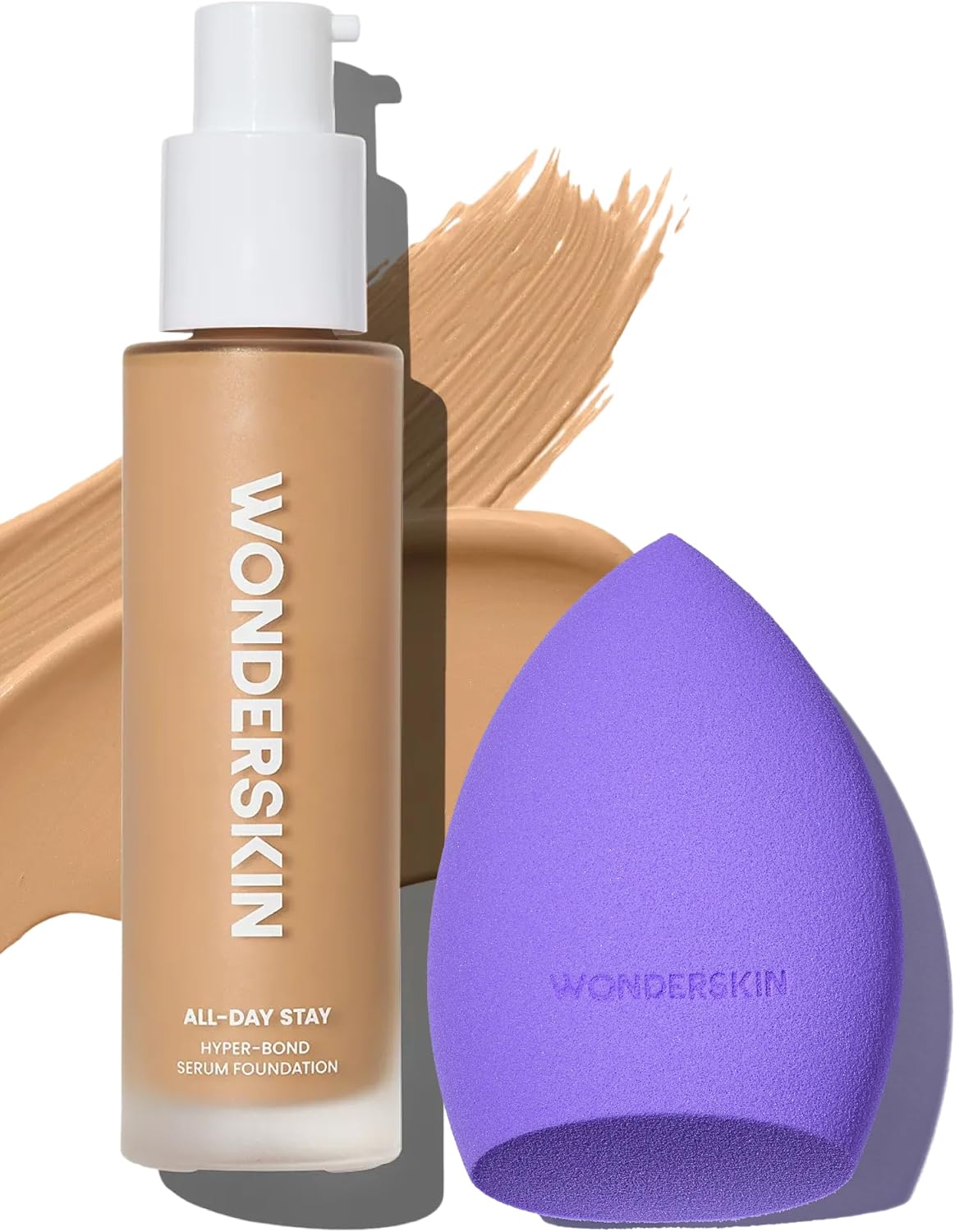 Wonderskin Perfect Blend Duo Serum Foundation in Bliss shade front view