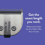 Wahl model number 2179-100 replacement blade for MiniArco trimmer