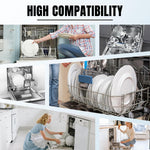 Installed dishwasher lower rack wheel demonstration angle