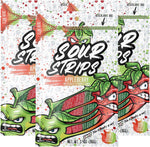 Sour Strips Sour Candy Belts, Doubleberry, Resealable Candy Bags, 3.4 Ounce (Pack of 3) - Image 12