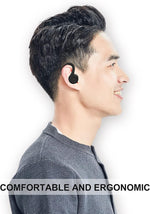 Loluka noise cancelling earbuds close up detail
