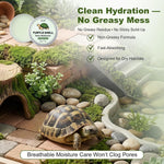 Reptile shell conditioner for dry tortoise skin