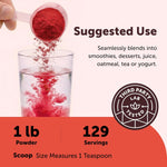 Micro Ingredients Organic Beet Root Juice Powder Fine Texture Close Up
