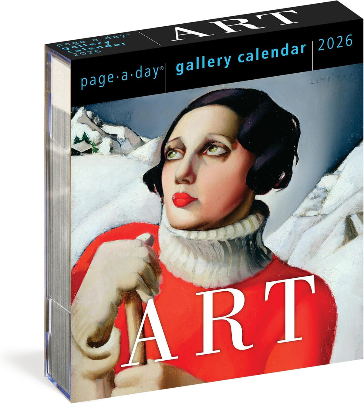 Art Page-A-DayÂ® Gallery Calendar 2026: The Next Best Thing to Exploring Your Favorite Museum - Image 1