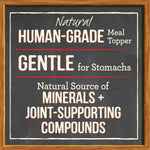 USA sourced chicken broth meal mixer for selective pets