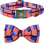 Dog Collar, Dog Collar with Bow tie, Dill Pickles Print Pet Collars Pet Collar Boy Cute Bowtie Collar Dog for Medium Dogs - Image 11