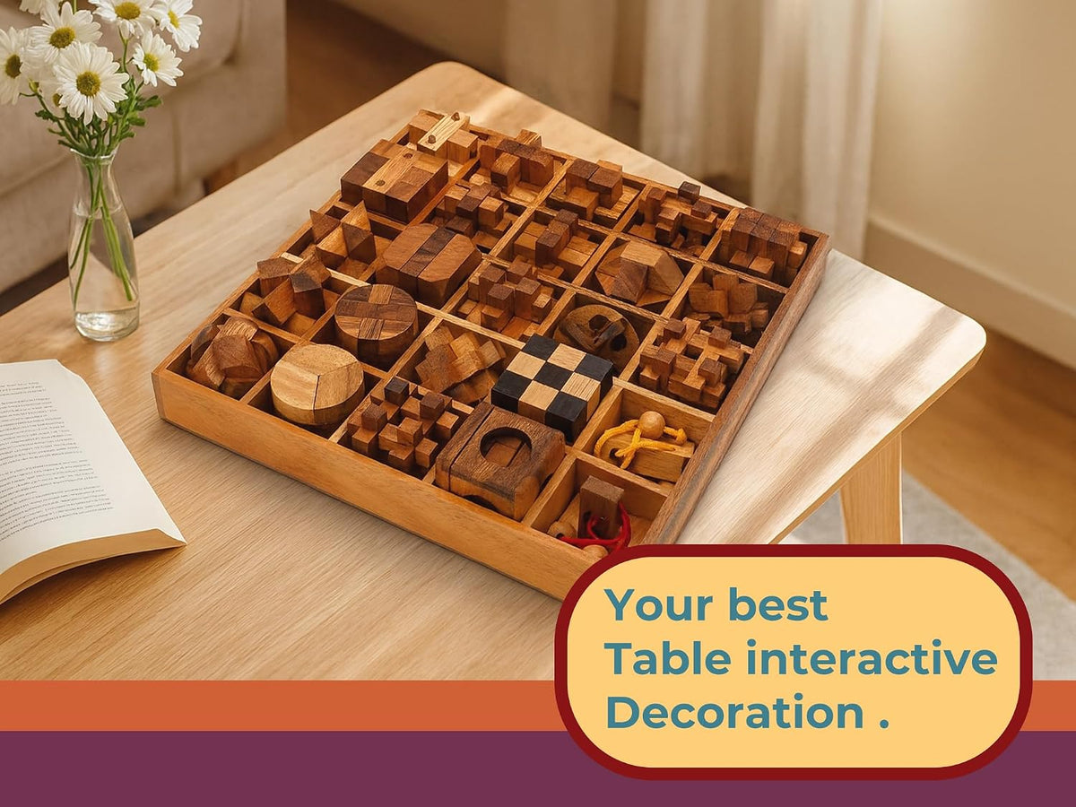 BSIRI coffee table puzzle game display