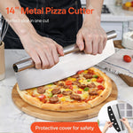 Leteuke aluminum pizza peel folded for compact kitchen storage