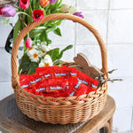 Back label of GEEOOLLAH Strawberry Licorice showing ingredients and nutrition facts