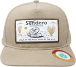 Sendero Provisions Co. Diamondback Hat front view showing screen-printed patch