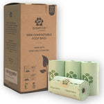 Pawtria Certified Home Compostable Dog Poop Bags Front View