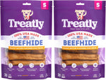 USA Beefhide Chip Rolls 10-11" Dog Chew Treats - Natural Flavor, 10 Count/1 Pack - Image 12