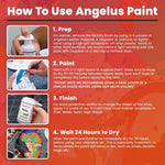 Angelus Metallic Leather Paint, 1 oz., Gold - Image 9