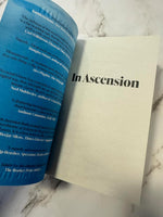In Ascension paperback edition close up view
