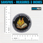 Sansfius decorative patch styled for DIY crafts