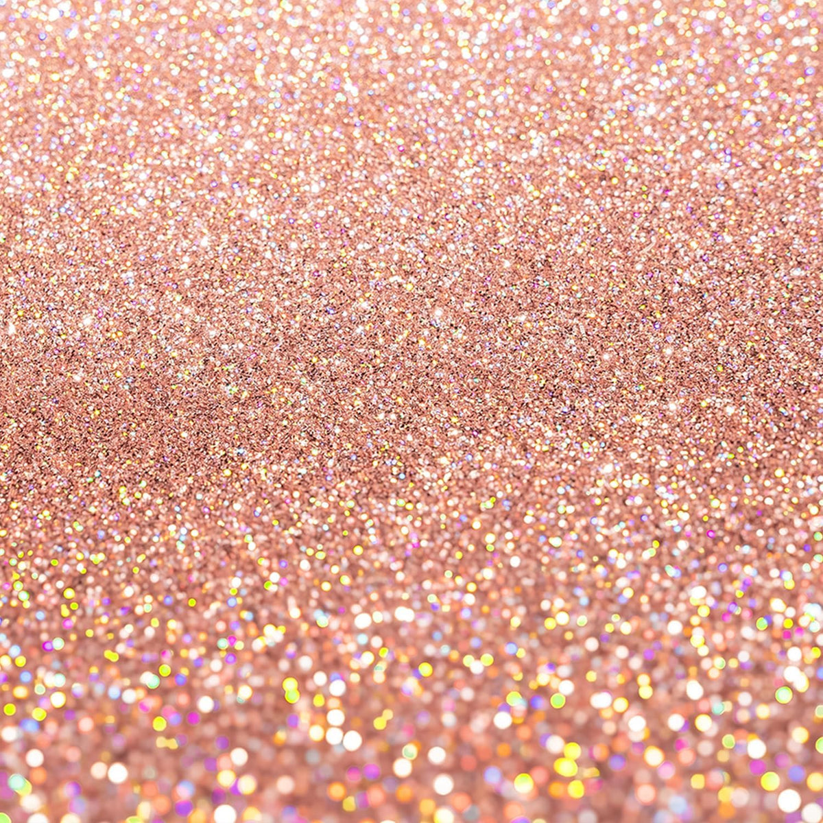 Side angle of 100 gram glitter pouch container