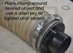 ProTie 33710 packaging for 1 pack stainless steel hose clamp