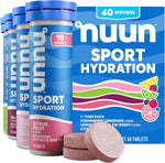 Nuun Sport Electrolyte Tablets Mixed Flavors, GF & Vegan, 4 Pack - Image 13