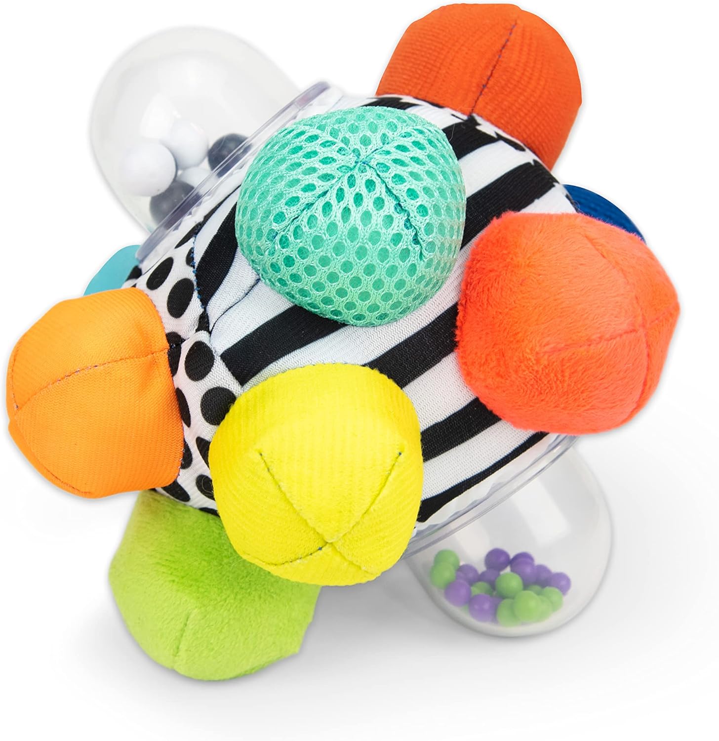 Sassy Developmental Bumpy Ball front view sensory toy