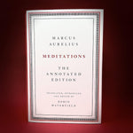 Close up view of the hardcover binding and paper quality