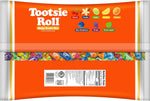 Tootsie Roll Fruit Chews individually wrapped candies spilled out of bulk bag