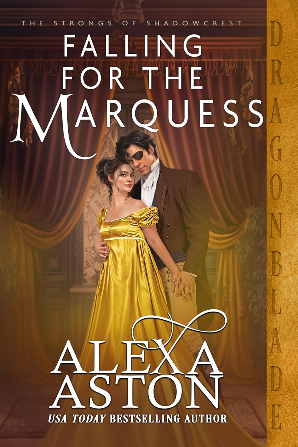 Alexa Aston Falling for the Marquess paperback book front view featuring authentic Regency historical romance cover design.